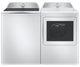 GE Profile™ White Top Load Washer & Electric Dryer Laundry Pair-0