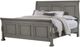 Vaughan-Bassett Reflections Antique Pewter Queen Sleigh Headboard-0