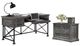 Parker House® Gramercy Park 2-Piece Vintage Burnished Smoke Home Office Set-0