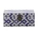 A & B Home 2-Piece Blue/White Decorative Box Set-4