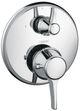 Hansgrohe Ecostat Classic Chrome Round Thermostatic Trim with Volume Control and Diverter-0