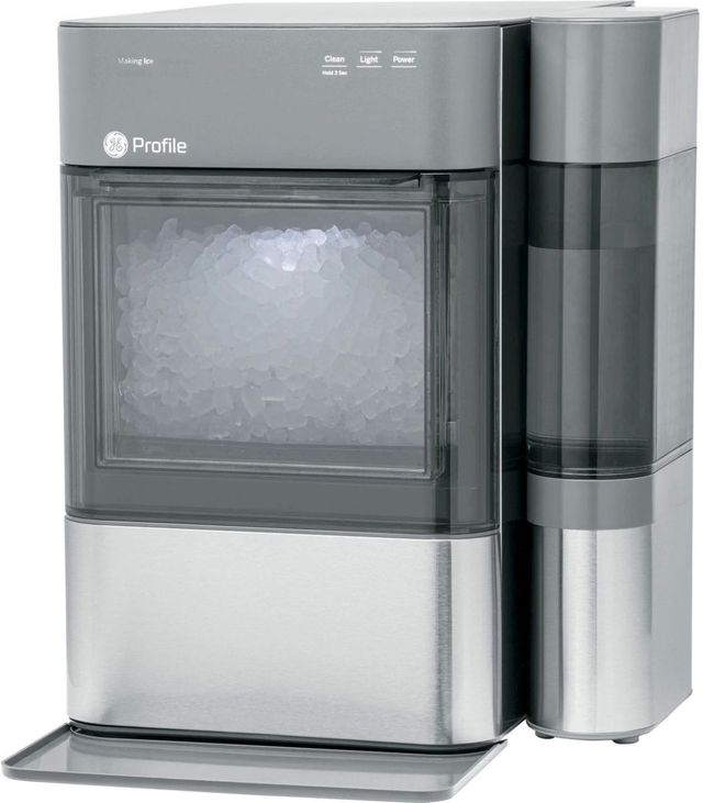 GE Profile™ Opal™ 14" 38 lb. Stainless Steel Ice Maker-2