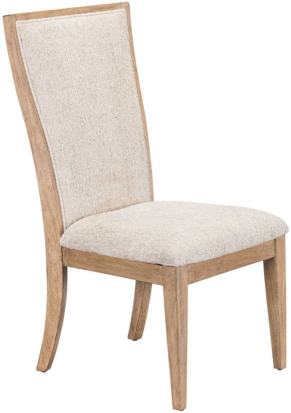 Liberty Furniture Haven Hills Camel Beige/Sand Dining Upholstered Dining Side Chair-0