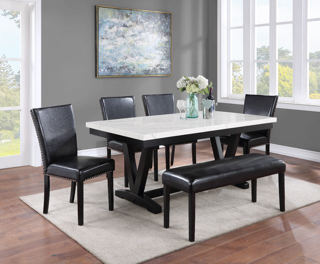 Crown Mark Tanner Black Bench-1