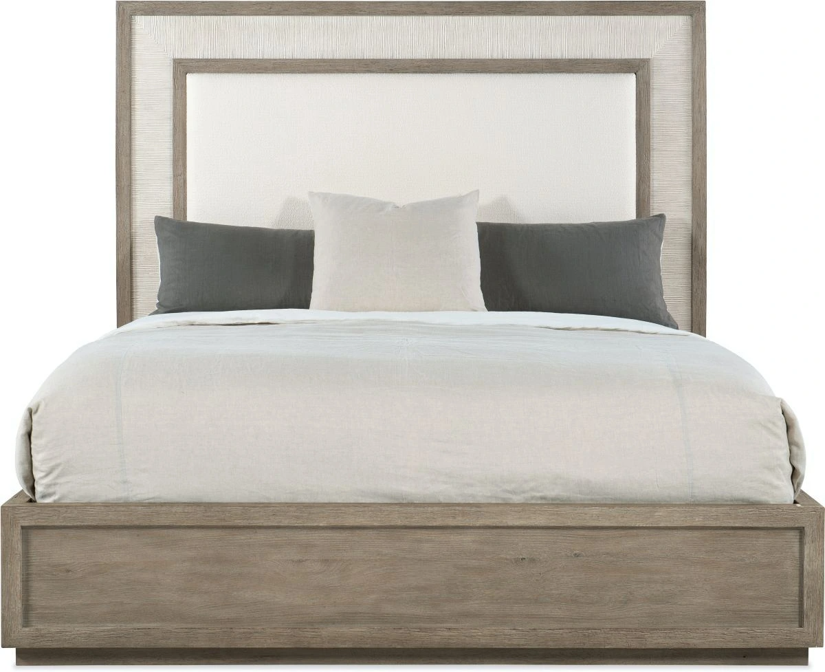 Hooker Furniture Serenity Rookery Upholstered Panel Bed - Thumbnail 3
