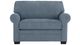 Cindy Crawford Home Liv French Blue Chair 1/2 Twin Sleeper-0
