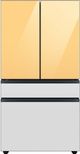 Samsung Bespoke 36" White Glass French Door Refrigerator Bottom Panel-4