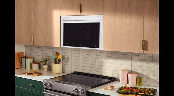 KitchenAid 1.1 Cu. Ft. White Over the Range Microwave