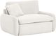 TOV Furniture Rachelle Cream Lounge Chair -0