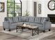Mazin Furniture Sinclair 2-Piece Gray Reversible Sectional Set-3