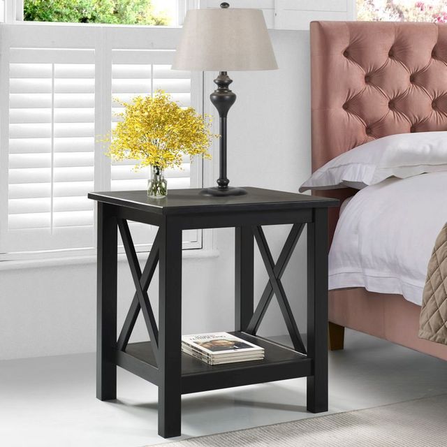Linon Dover Black End Table-3