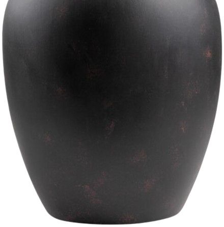 Surya Bastille Glazed Black Table Lamp-2