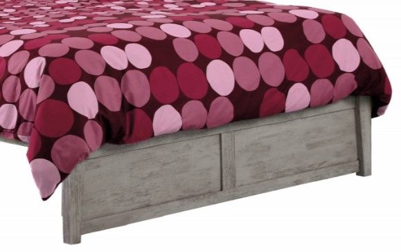 Night & Day Furniture™ Spices Bedroom K-Series Mainsail Brushed Driftwood Full Panel Bed-2