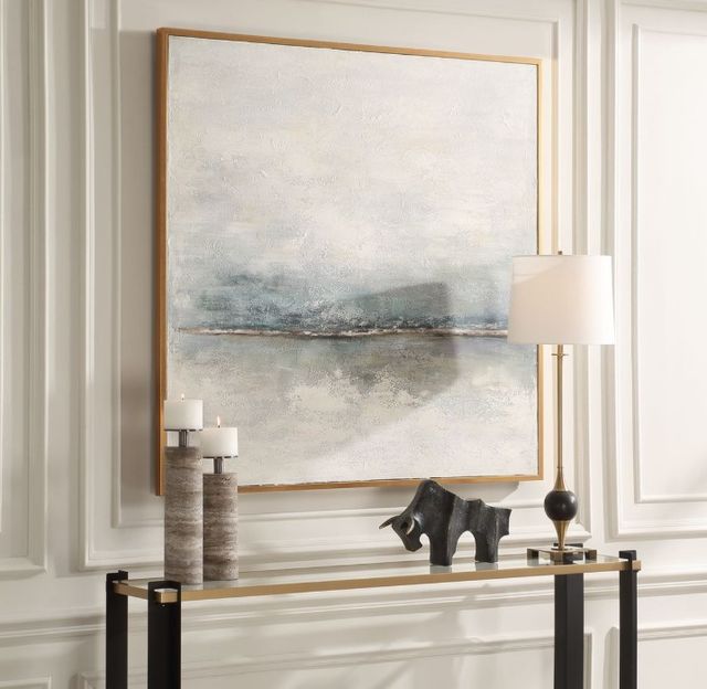 Uttermost® Foggy Morning Hand Painted Canvas-1
