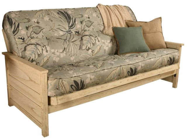 Kodiak Furniture Lexington Takara Rain/Weathered White Full Futon with Mattress-0