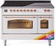 Ilve® Nostalgie II Series 48" Custom RAL Color Pro Style Induction Range-0
