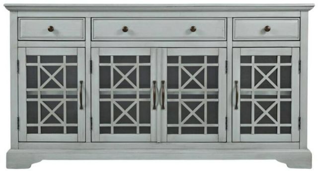 Jofran Inc. Craftsman Earl Gray 60" Media Console-3