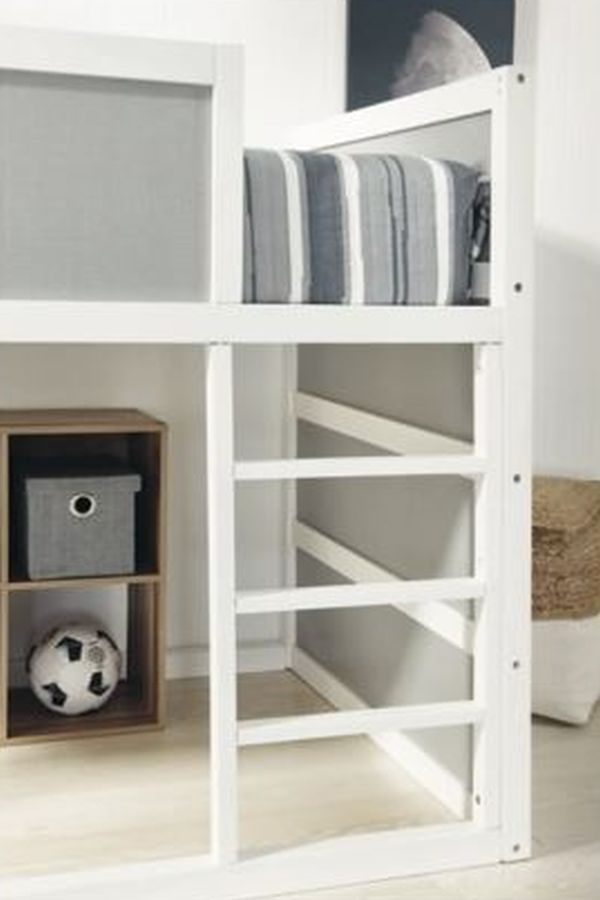 Signature Design by Ashley® Romanton Gray/White Twin Loft Bed-2
