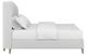 A.R.T. Furniture® Dante Custard King Wide Channel Upholstered Panel Bed -2