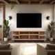 Legends Home Laurel Canyon Natural 85" TV Console-1