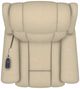 La-Z-Boy® Stratus Toast Power Rocking Recliner with Massage and Heat-4