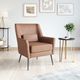 Zuo® Modern Ontario Vintage Brown Accent Chair-4