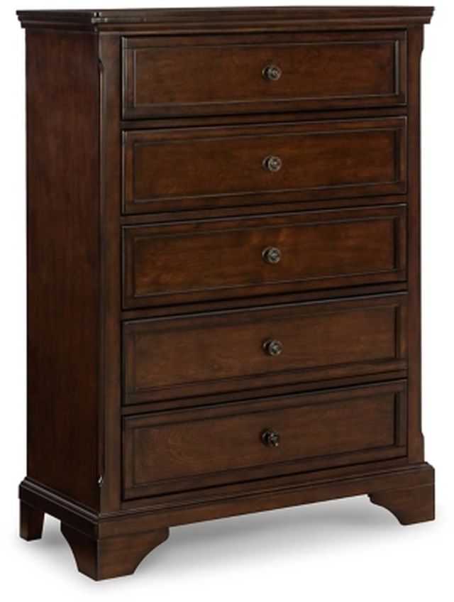 Signature Design by Ashley® Brookbauer Rustic Brown Chest of Drawers-0