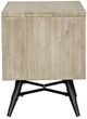 Armen Living Bridges Two Tone Grey Nightstand -2