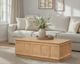 Magnussen Home® Burnham Sable Dusk Lift Top Storage Cocktail Table with Casters-1