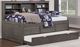 Furniture of America® Tibalt Dark Gray Twin Daybed with Trundle-0