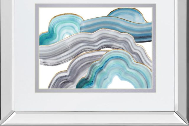 Classy Art Cloudy Day II by Melissa Wang Mirror Framed Wall Art-1