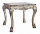 ACME Furniture Dresden Vintage Bone White End Table-0