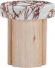 TOV Furniture Sheila Natural Concrete Indoor/Outdoor Side Table-0