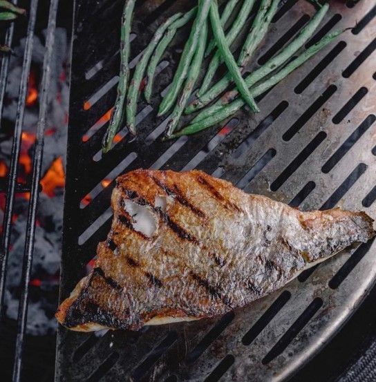 Kamado Joe® Big Joe® 24" Stainless Steel Grill Grate-2