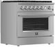 FORNO® Marco Series Alta Qualita 36" Stainless Steel Pro Style Gas Range-2