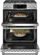 Café™ 30" Stainless Steel Smart Double-Oven Slide In Dual Fuel Range with Convection-3