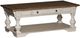 Liberty Furniture Morgan Creek 3-Piece Antique White/Wirebrushed Tobacco Rectangular Occasional Table Set-1