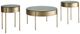 Signature Design by Ashley® Jettaya 3-Piece Glass Top Occassional Table Set with Brushed Brass Base-0