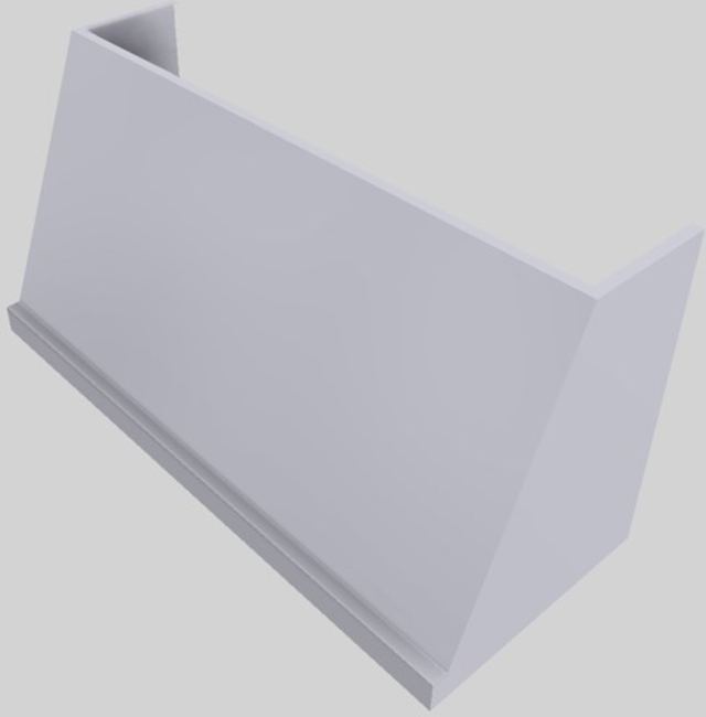 Vent-A-Hood® 60" Wall Mounted Range Hood-White-1