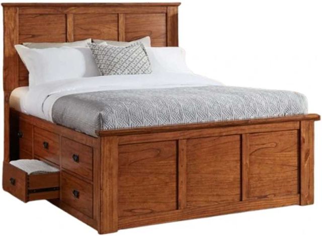 A-America® Mission Hill Harvest California King Captain Bed-0