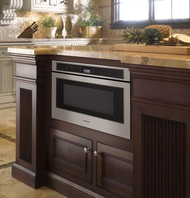 Monogram® 1.2 Cu. Ft. Stainless Steel Drawer Microwave-1
