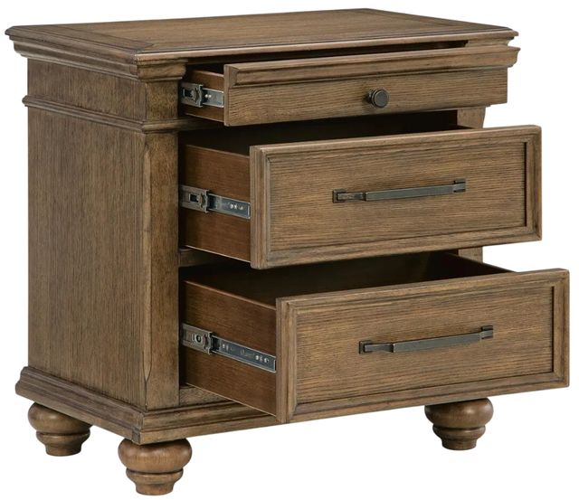 Signature Design by Ashley® Waynely Medium Brown Nightstand-3