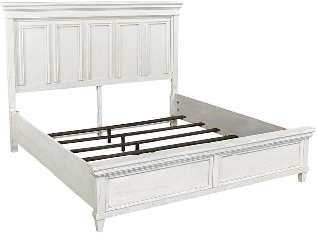 aspenhome® Caraway Aged Ivory King Panel Bed-1