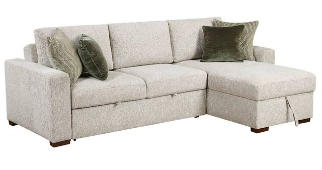 Homelegance® Isla 2-Piece Sand Sectional with Reversible Chaise-0