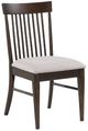 Coaster® Everton Dark Walnut Dining Chair-1