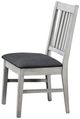ECI Furniture Summer Winds Gray/White Mission Style Back Chair-1