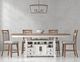 Parker House® Americana Modern Brown/Cotton Upholstered Counter Stool-1