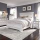 Liberty Furniture Abbey Park 5-Piece Antique White/Weathered Brown Queen Bedroom Set-1