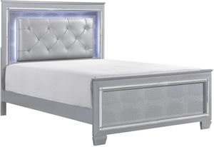 Allura Silver King Bed