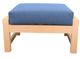 CabanaCoast® Customizable Savannah SOL Teak™ Outdoor Ottoman-1